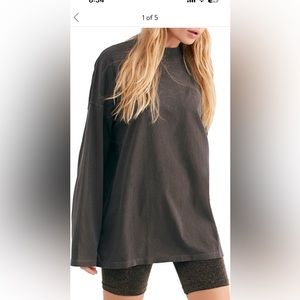 Free people we the free be free tunic small black